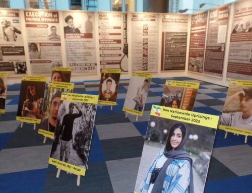 Fototentoonstelling van het Europees Parlement ter ondersteuning van de mensenrechten in Iran