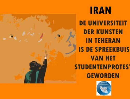 De universiteit der Kunsten in Teheran is de spreekbuis van het studentenprotest geworden